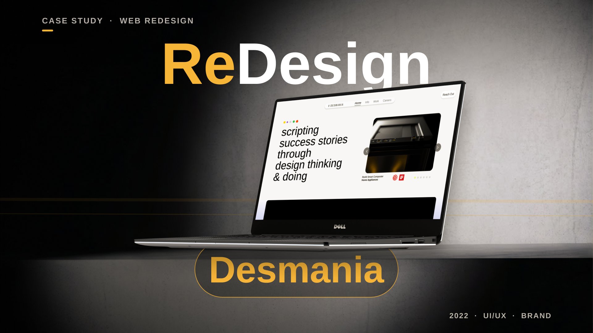Desmania Design case study cover